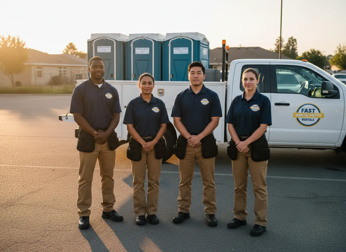 Standard Porta Potty Rentals company in Fairfield, TX